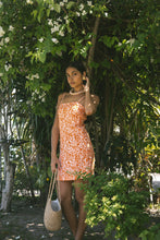Charger l&#39;image dans la galerie, Robe KIVA - Orange Bloom
