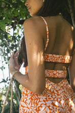Charger l&#39;image dans la galerie, Robe KIVA - Orange Bloom
