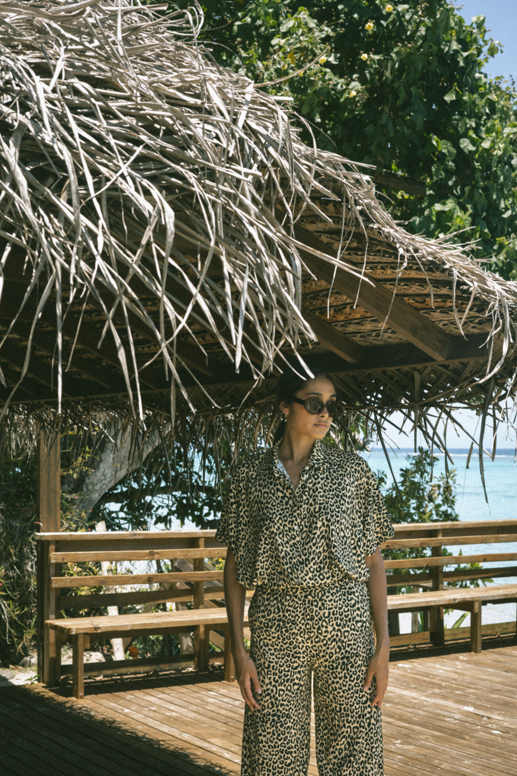 Chemisier POEMA - Leopard