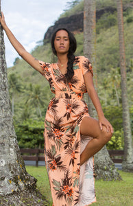 ROBE HALEIWA - PINK TROPICAL